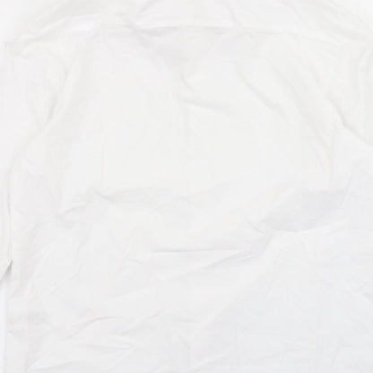 George Boys White   Basic Button-Up Size 11-12 Years