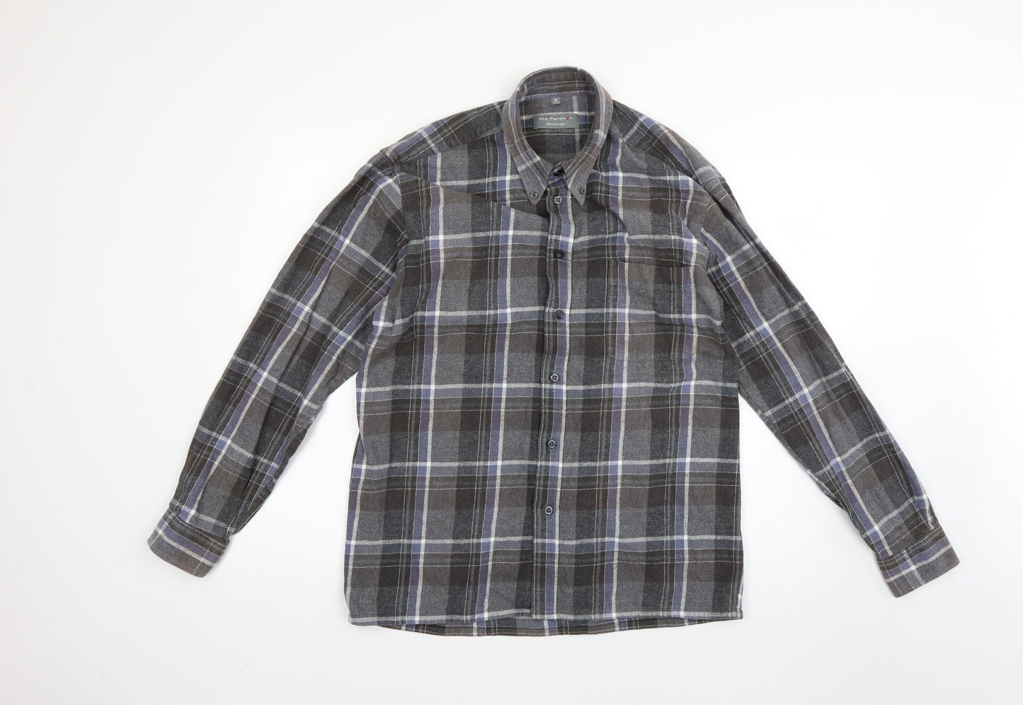 Mens UK Size M mc panthon Multicoloured  Button-Up Long Sleeve Casual Shirt