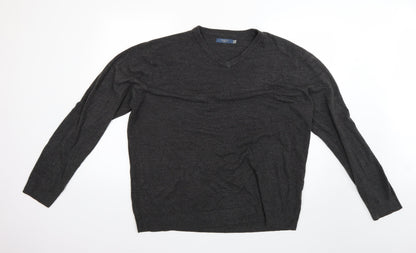BHS Mens Grey   Pullover Jumper Size 2XL