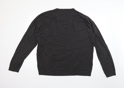 BHS Mens Grey   Pullover Jumper Size 2XL