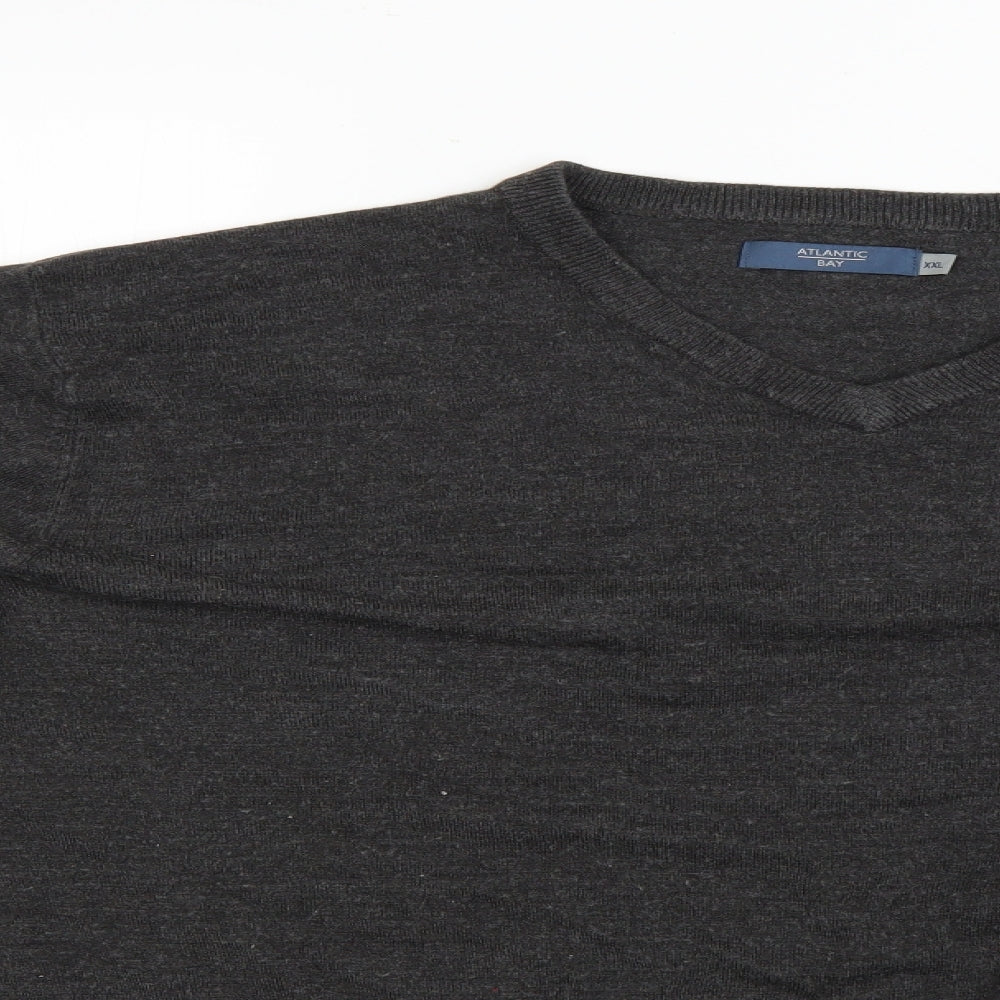 BHS Mens Grey   Pullover Jumper Size 2XL