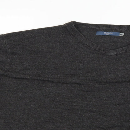 BHS Mens Grey   Pullover Jumper Size 2XL