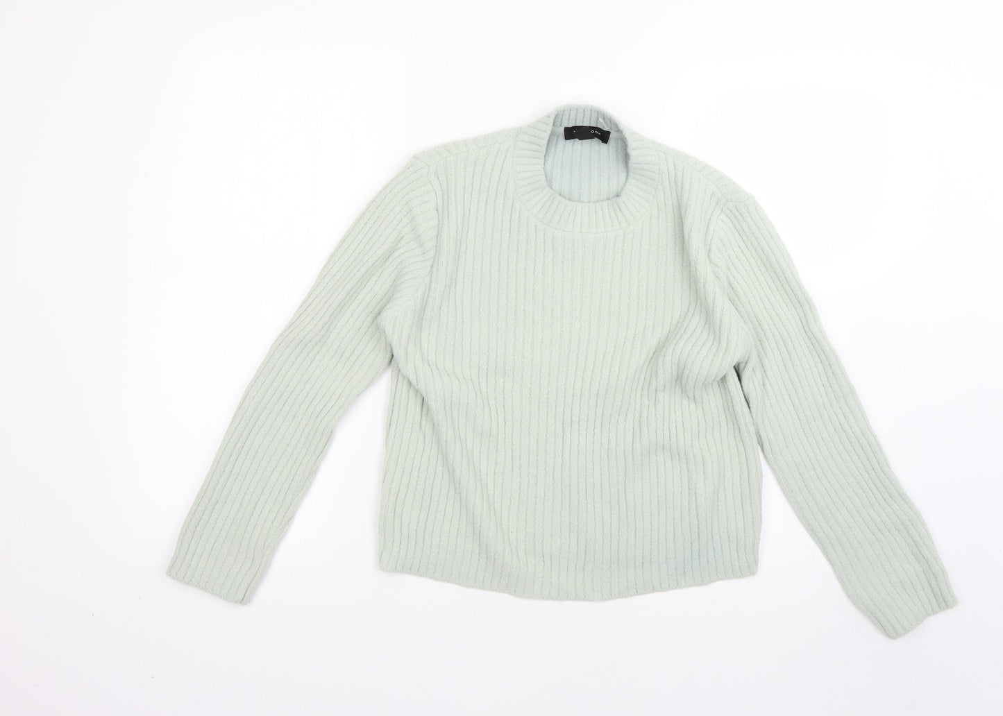 Womens UK Size 12 New Look Green Pullover Jumper