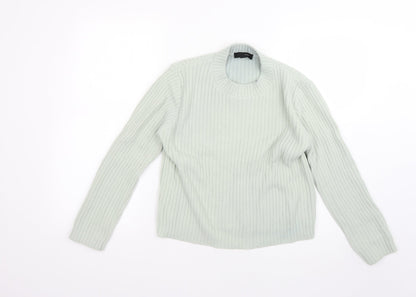 Womens UK Size 12 New Look Green Pullover Jumper