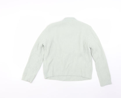Womens UK Size 12 New Look Green Pullover Jumper