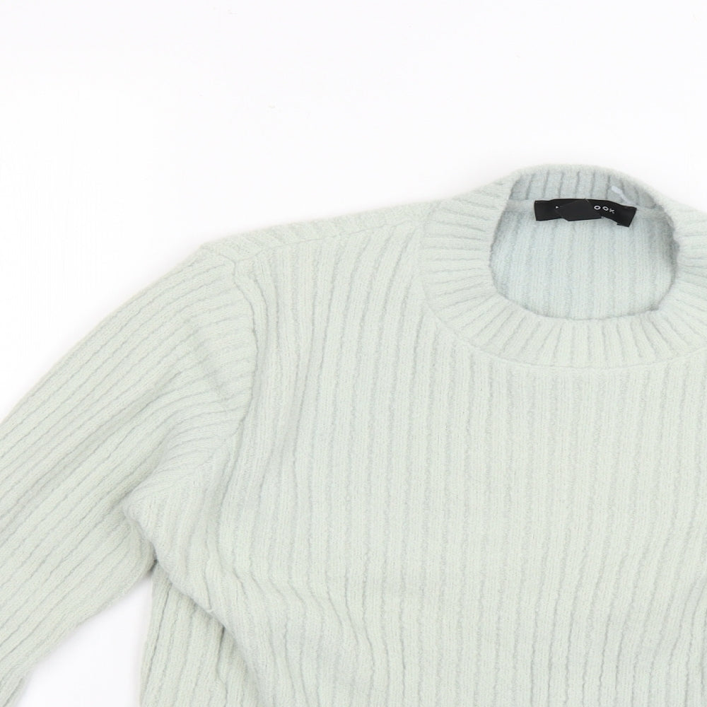 Womens UK Size 12 New Look Green Pullover Jumper