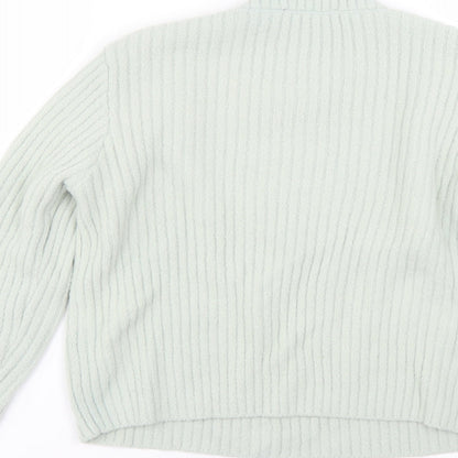 Womens UK Size 12 New Look Green Pullover Jumper