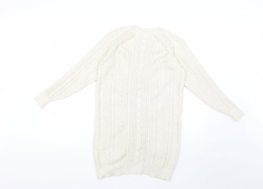 George Womens Beige   Pullover Jumper Size S