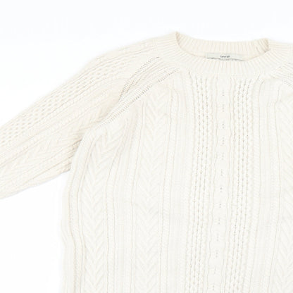 George Womens Beige   Pullover Jumper Size S