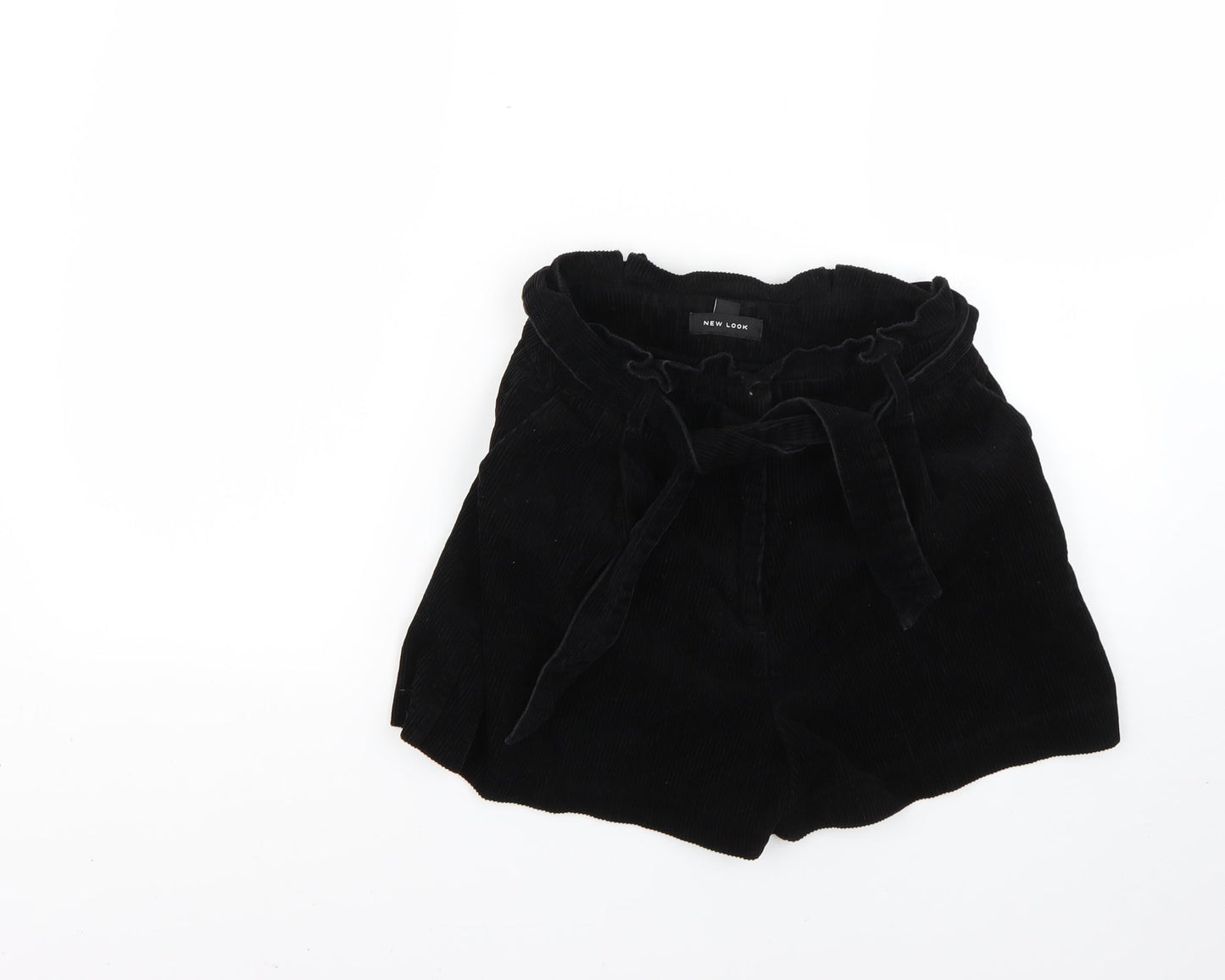 New Look Womens Black   Cut-Off Shorts Size 8