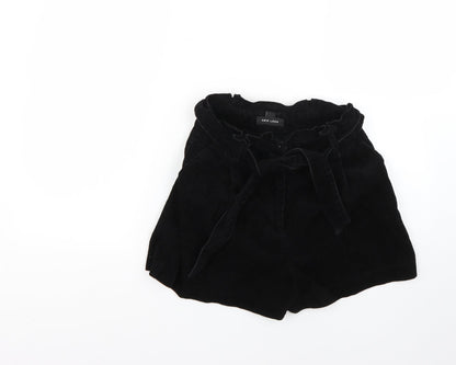New Look Womens Black   Cut-Off Shorts Size 8