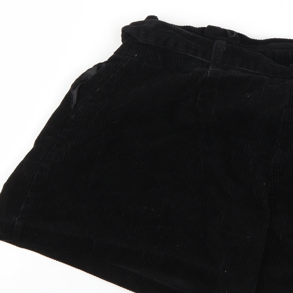 New Look Womens Black   Cut-Off Shorts Size 8
