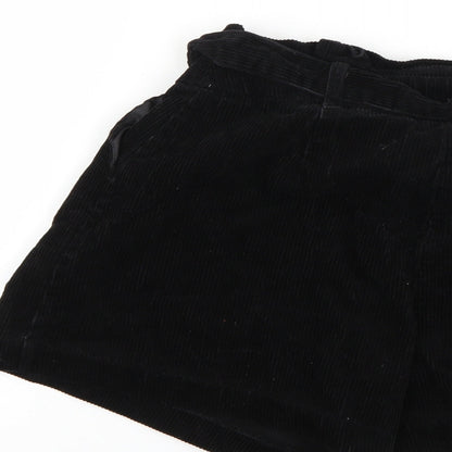 New Look Womens Black   Cut-Off Shorts Size 8