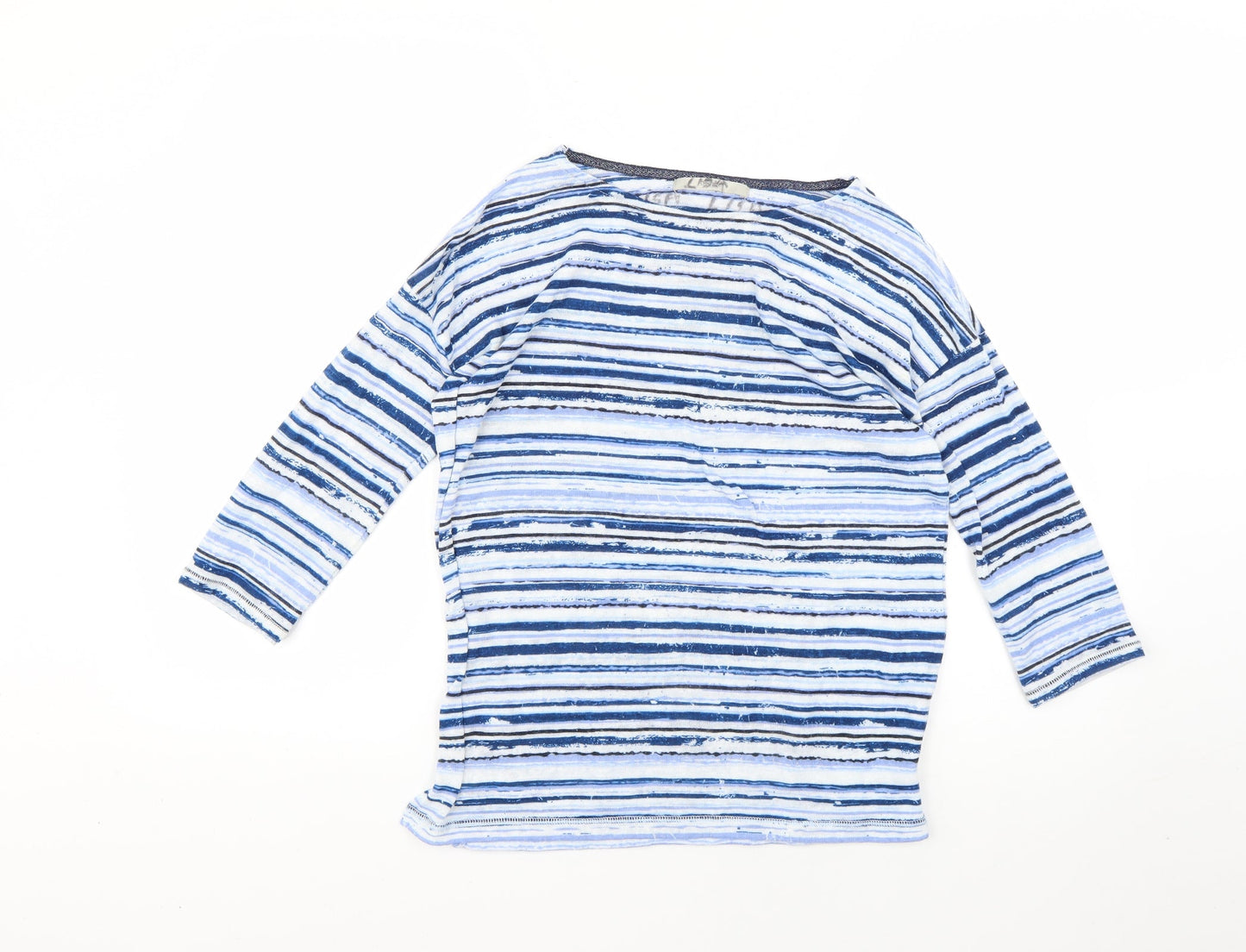 George Womens Multicoloured Striped  Pullover Jumper Size 10