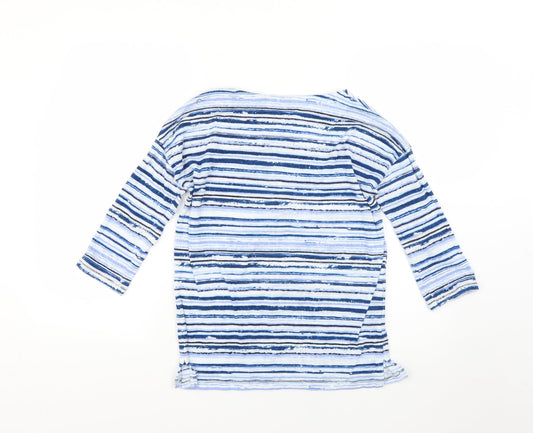 George Womens Multicoloured Striped  Pullover Jumper Size 10