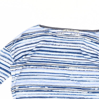 George Womens Multicoloured Striped  Pullover Jumper Size 10