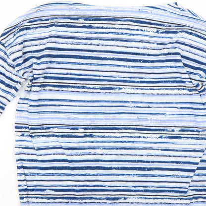 George Womens Multicoloured Striped  Pullover Jumper Size 10