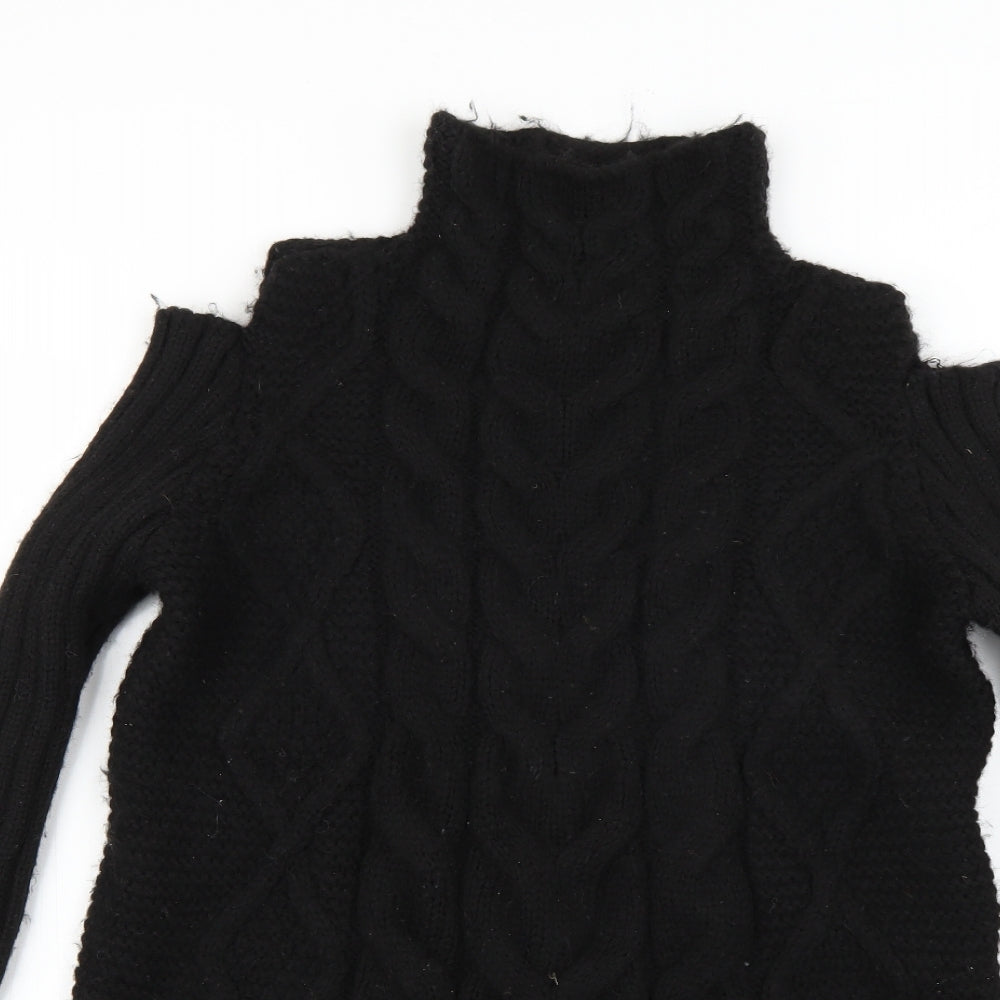 George Womens Black   Jumper Dress  Size S