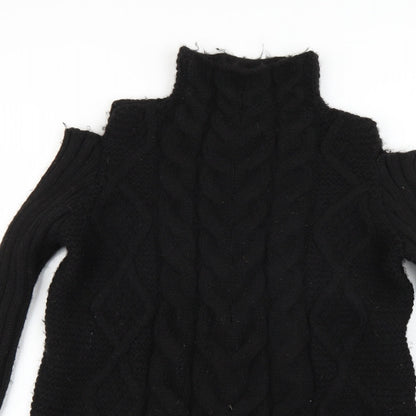 George Womens Black   Jumper Dress  Size S