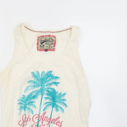 George Womens Multicoloured Geometric  Basic T-Shirt Size 10