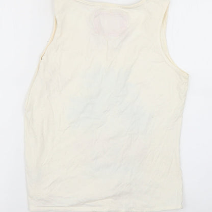 George Womens Multicoloured Geometric  Basic T-Shirt Size 10