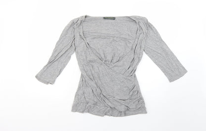 Womens UK Size 16 Blooming Marvellous Grey Basic T-Shirt