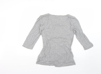 Womens UK Size 16 Blooming Marvellous Grey Basic T-Shirt
