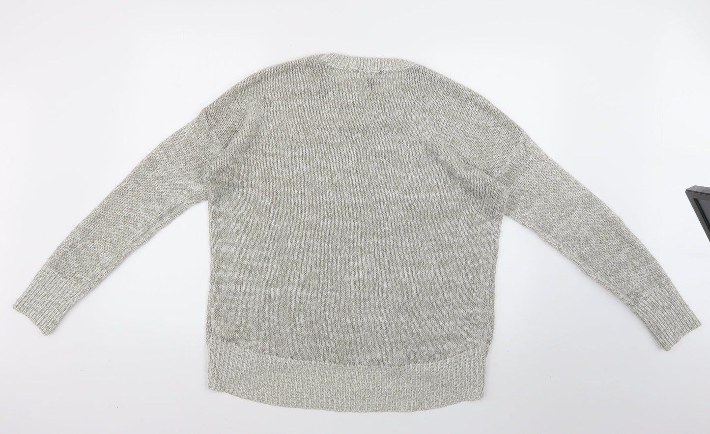 Womens UK Size L New Look Grey Pullover Jumper