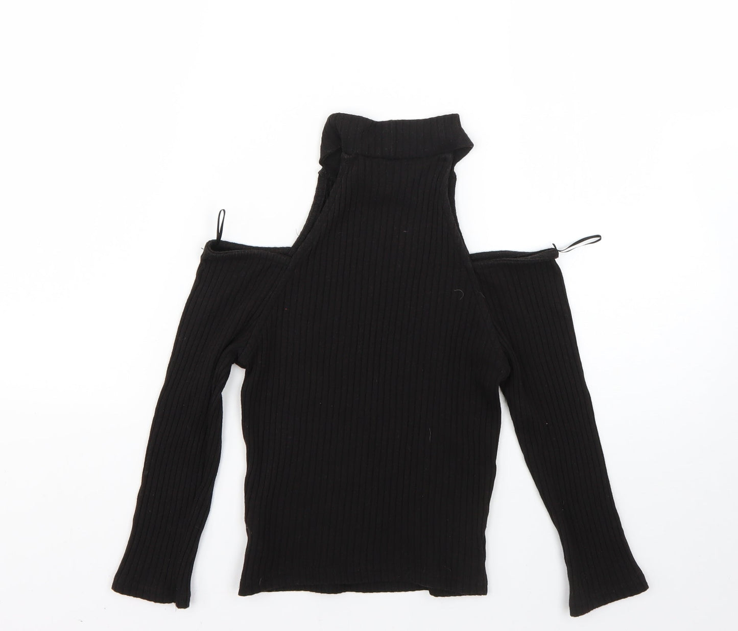 Womens UK Size 10 Miss Selfridge Black Pullover Jumper