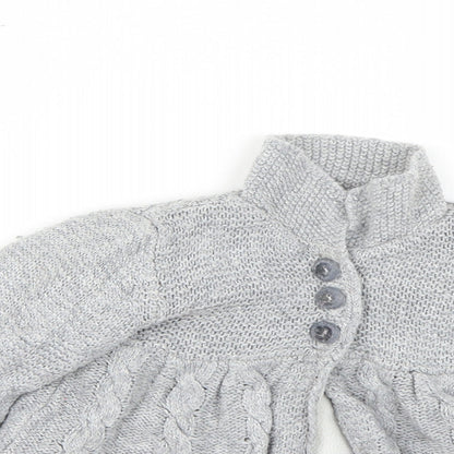 young dimensions Baby Grey   Basic Coat Poncho Size 18-24 Months