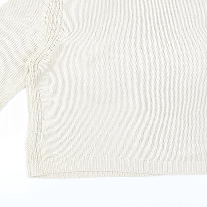 Womens UK Size 14 Internacionale Beige Pullover Jumper