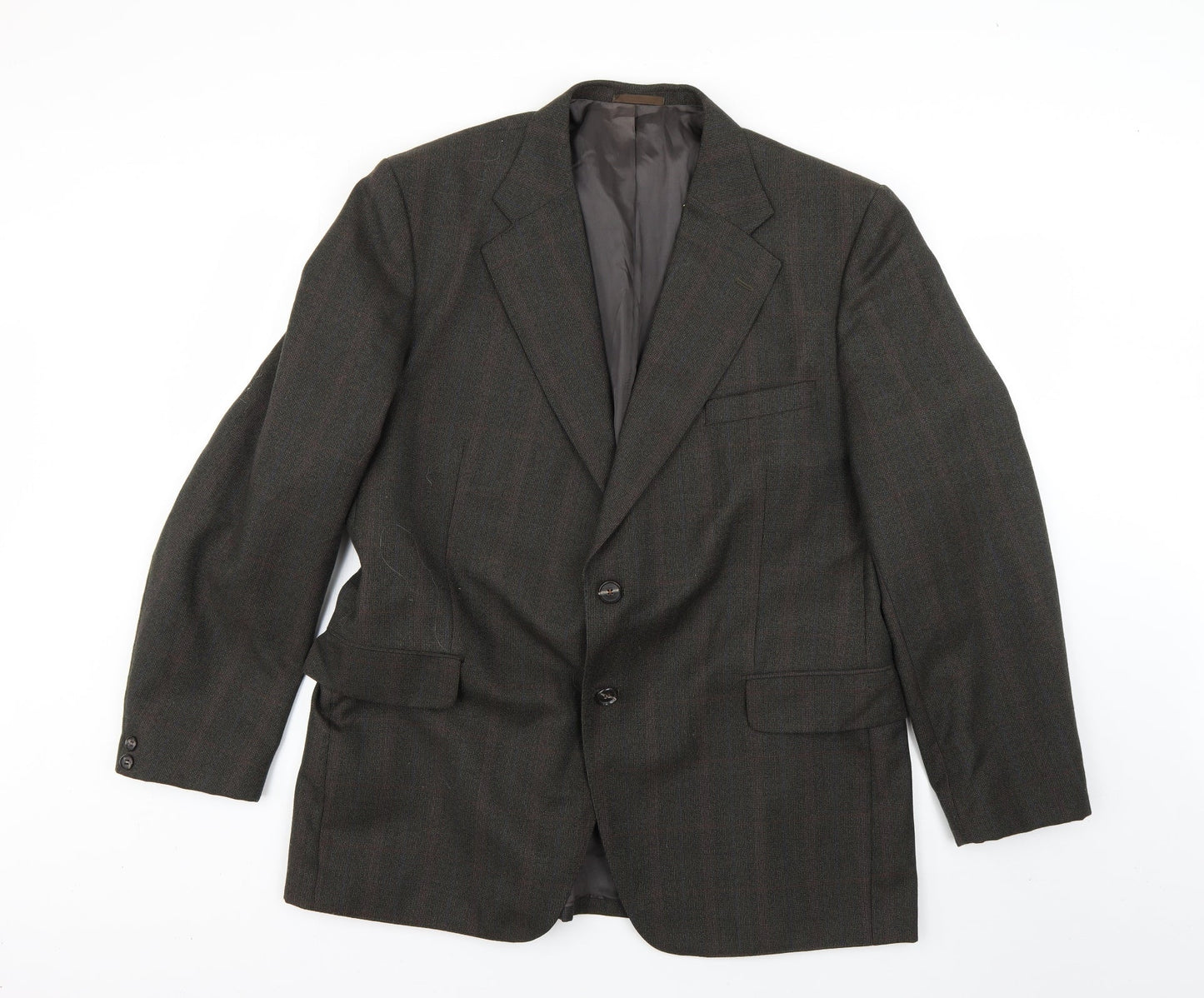 Mens UK Size  Preworn Regular Green Suit Jacket