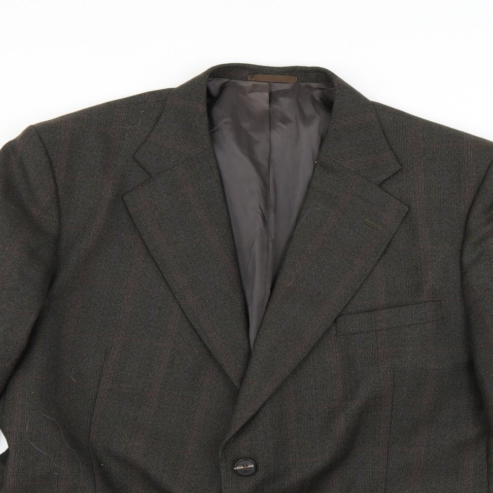Mens UK Size  Preworn Regular Green Suit Jacket