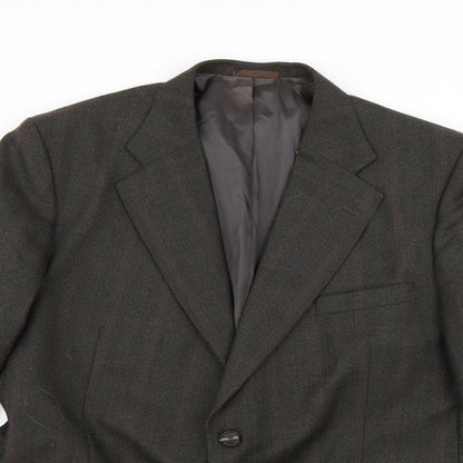 Mens UK Size  Preworn Regular Green Suit Jacket