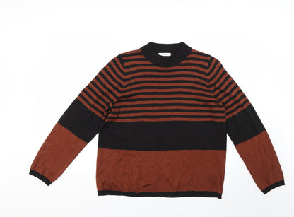 Womens UK Size 16 marks Brown Pullover Jumper