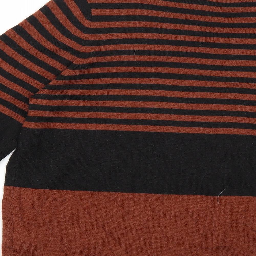 Womens UK Size 16 marks Brown Pullover Jumper