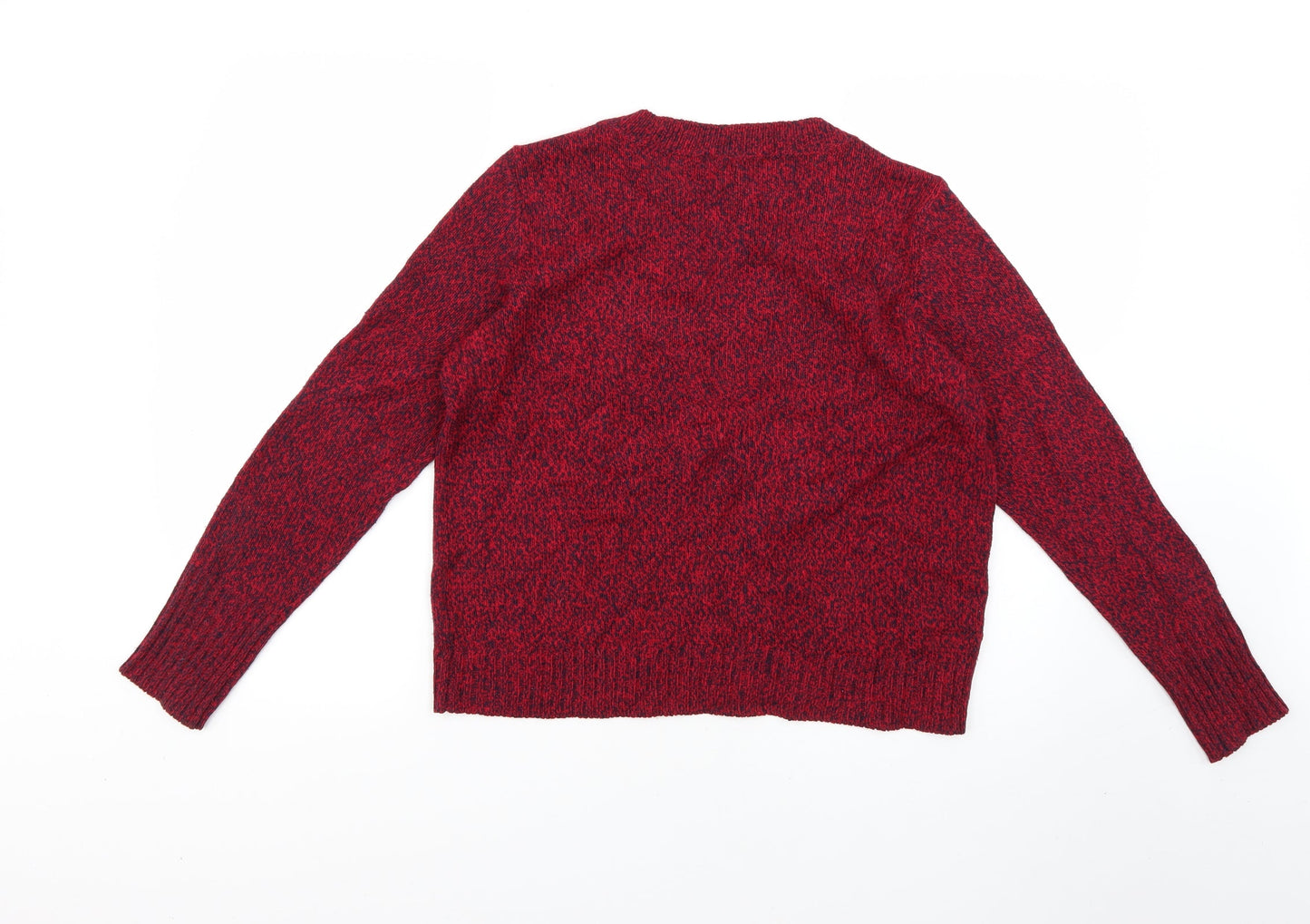 Womens UK Size M H&M Red Pullover Jumper