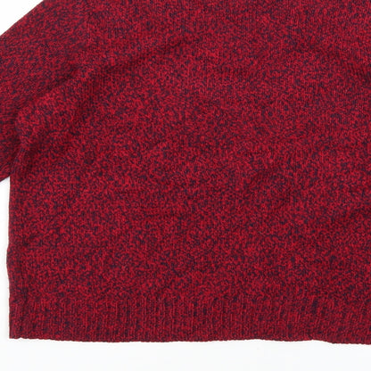 Womens UK Size M H&M Red Pullover Jumper