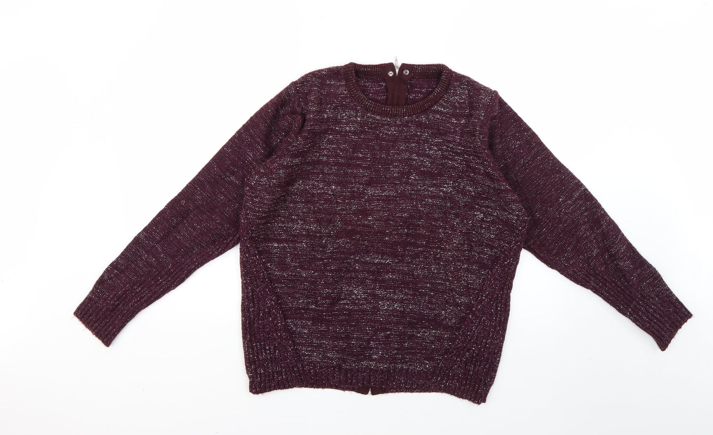 Anthology Womens Purple   Pullover Jumper Size 12