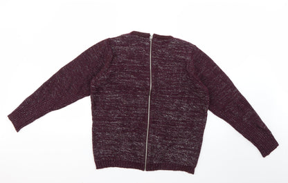 Anthology Womens Purple   Pullover Jumper Size 12