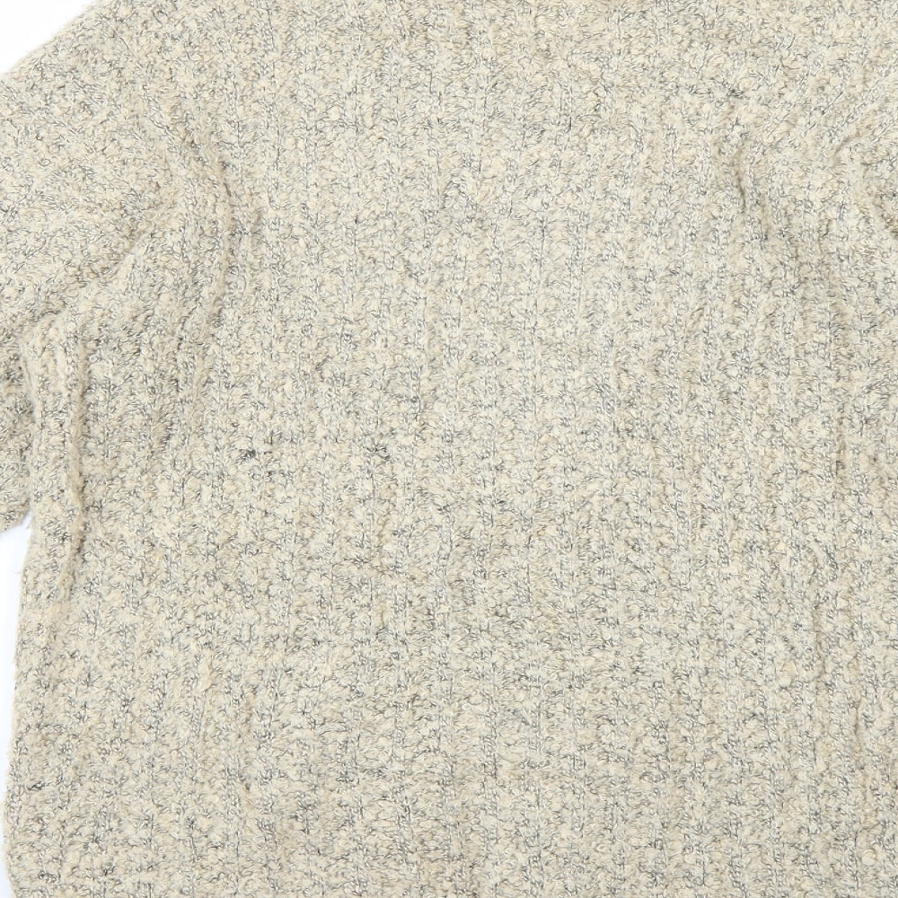 Womens UK Size M zingara Beige Cardigan Jumper