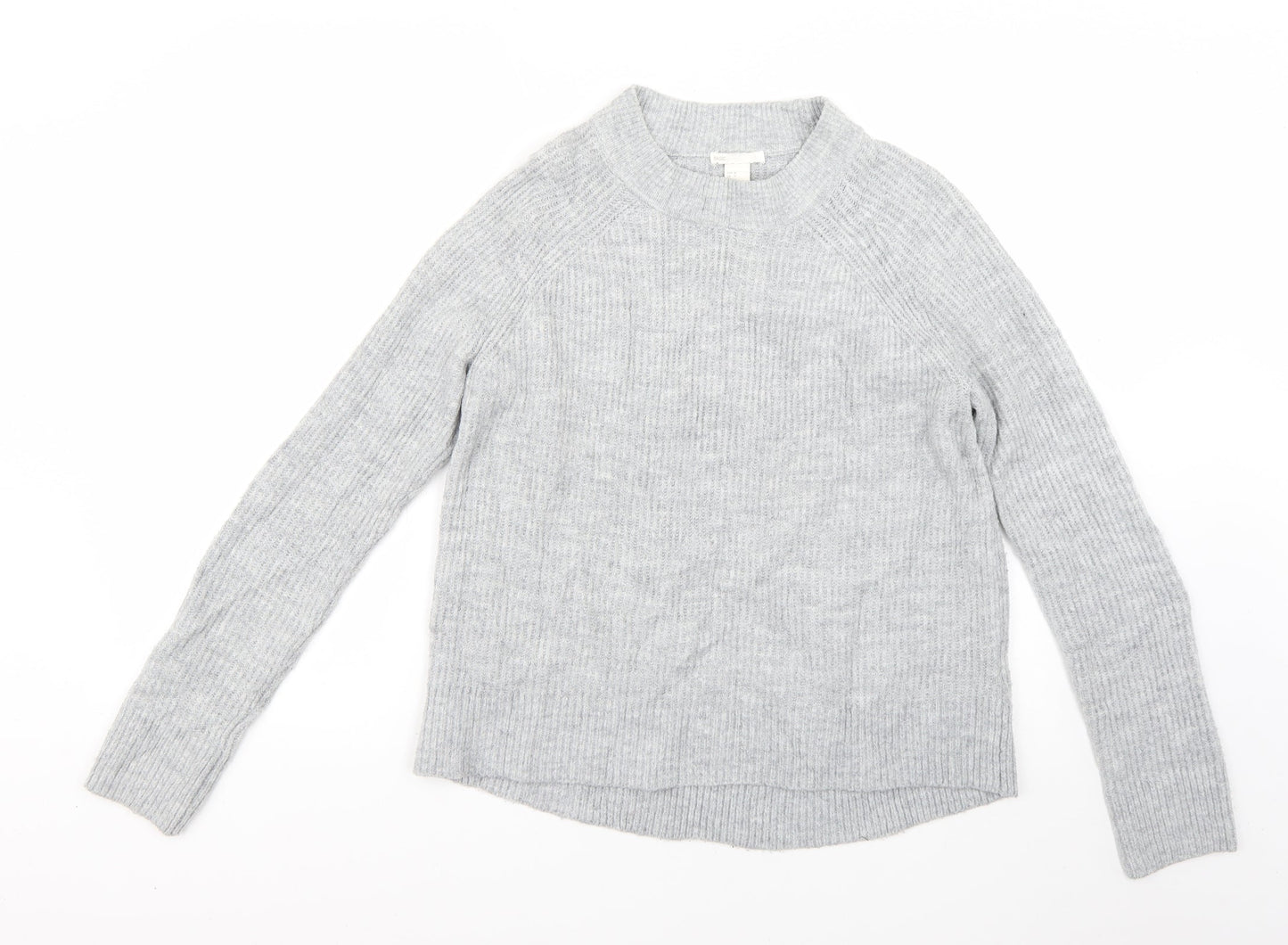 Womens UK Size M H&M Grey Pullover Jumper