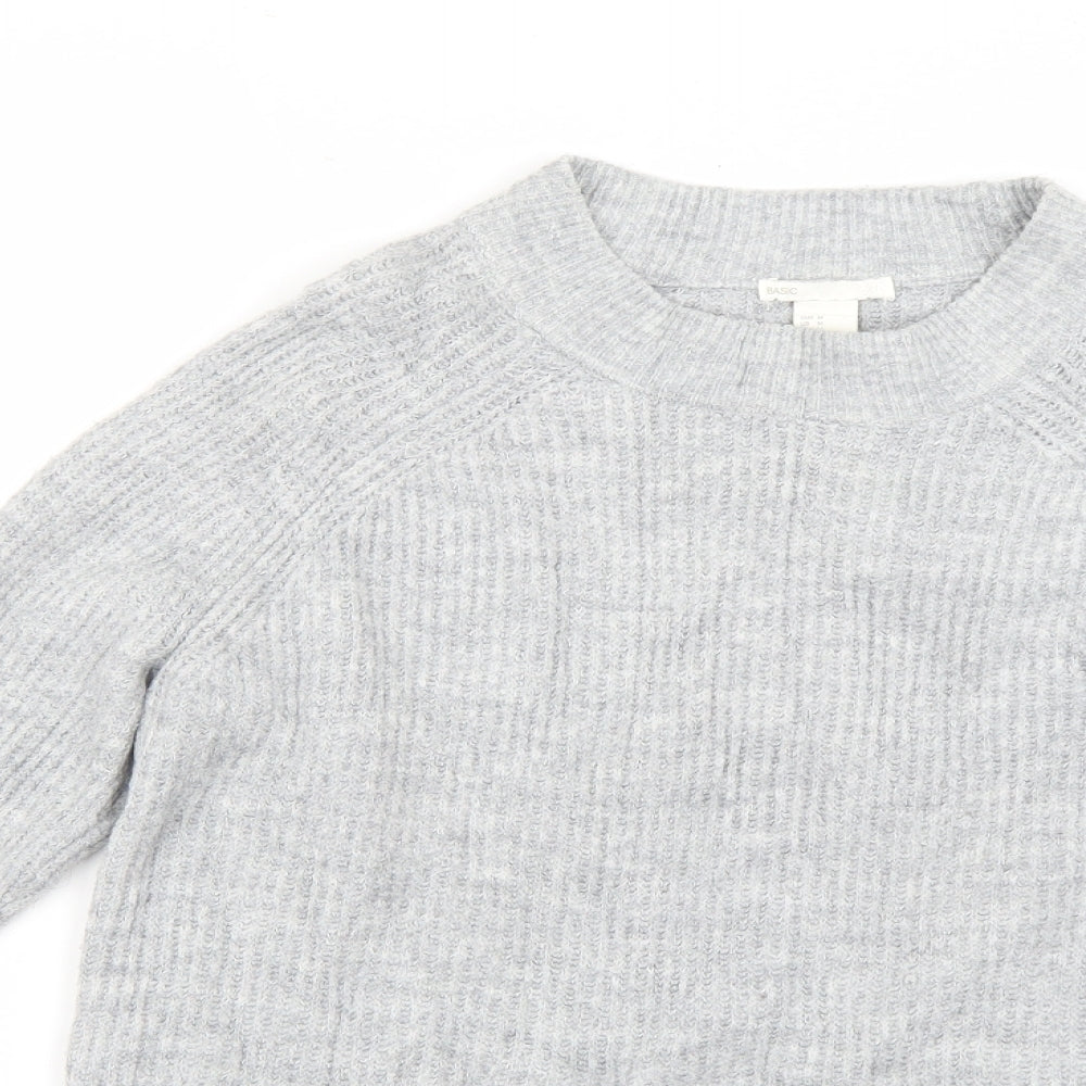 Womens UK Size M H&M Grey Pullover Jumper