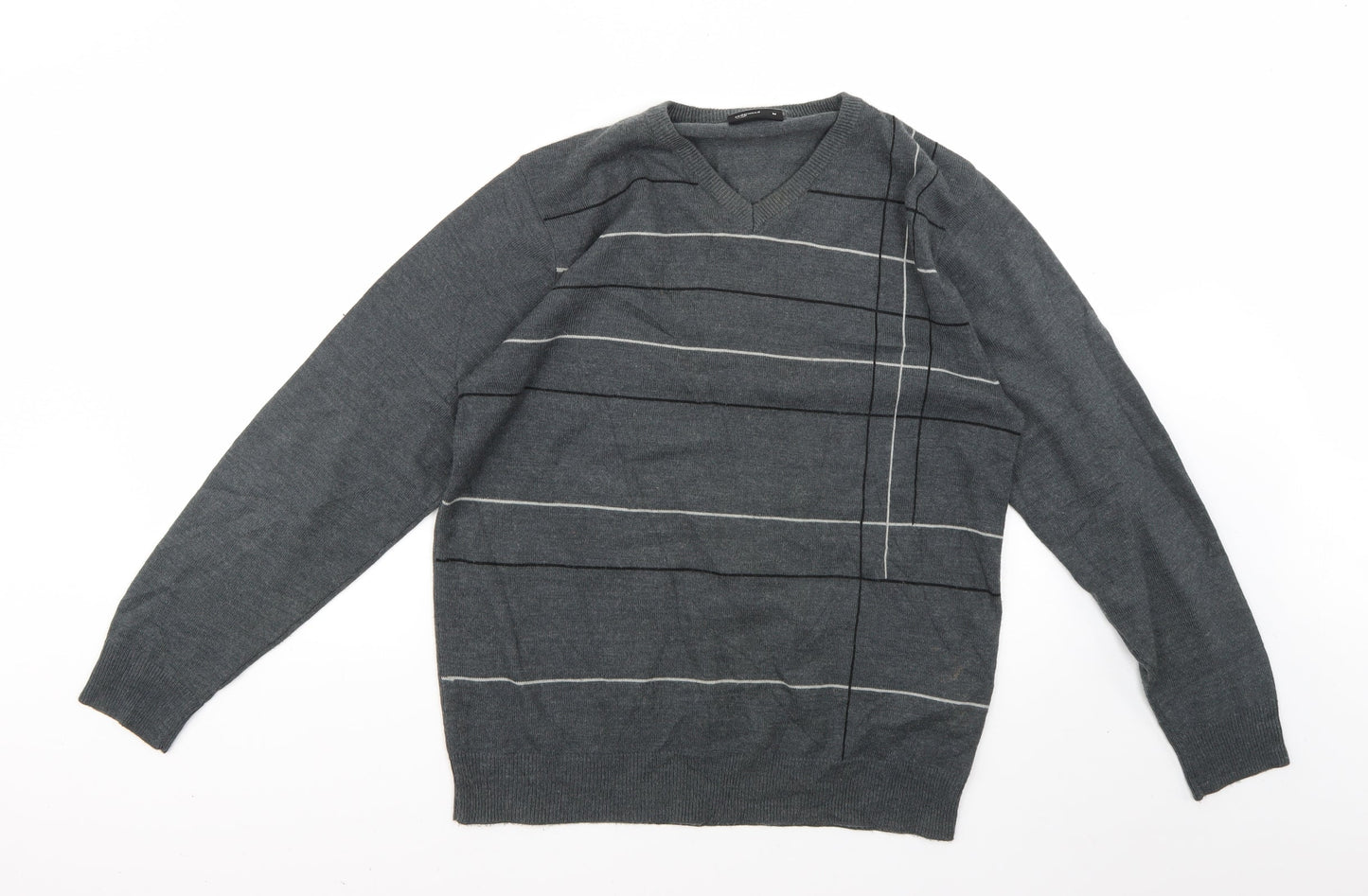 Cedar Wood State Mens Grey   Pullover Jumper Size M