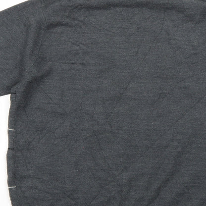 Cedar Wood State Mens Grey   Pullover Jumper Size M