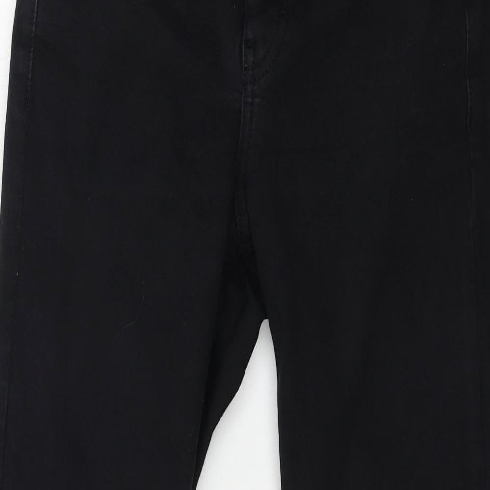 Topshop Womens Black  Denim Skinny Jeans Size 26 in L25 in