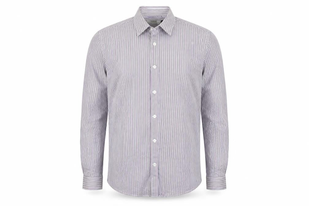Mens UK Size M Topman Blue  Button-Up Long Sleeve Casual Shirt