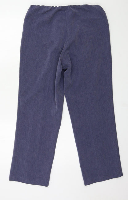 Classic Womens Blue   Trousers  Size 12 L26 in