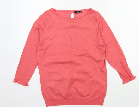 Womens UK Size 10 M&Co Multicoloured Pullover Jumper