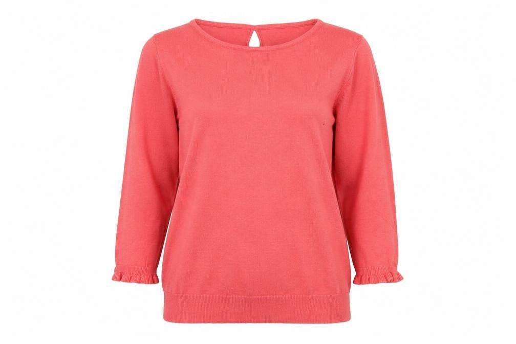 Womens UK Size 10 M&Co Multicoloured Pullover Jumper